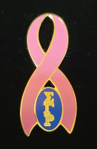 Sigma Gamma Rho Breast Cancer Pin