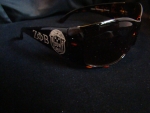 Zeta Drk. Brown Tortoise Shell sunglasses-1 pair left