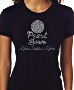 AKA PEARL SOROR T-Shirt (Sizes small to x-large)
