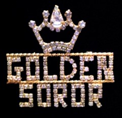 AKA Golden Soror Crown Pin