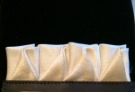 Flat-top Cream Pocket Square