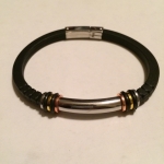 TRI-COLORED MEN'S BRACELET 