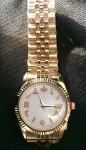 Masonic Rolex Style Gold Watch