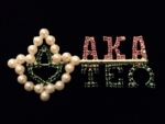 AKA 20 Pearls Ivy Leaf TAU EPSILON OMEGA Chapter Pin