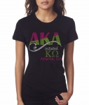  Initiated at KAPPA OMEGA Chapter Bling T-Shirt (Sizes 2-3x-large)