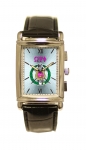 Omega Rectangular Chrome watch