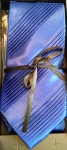 Wide Pleated Tie Box Set- Royal Blue-Almost gone!