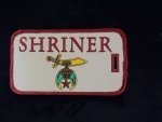 SHRINERS Embroidered Luggage Tag