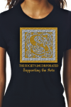 The SOCIETY, INC Black Logo T shirt (Sizes small to x-large)