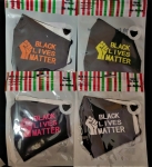 Black Lives Matter- Fashion Face Covering- Only a few in each color left!  
