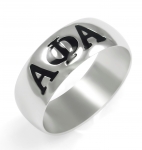 Alpha Phi Alpha Sterling Silver Ring