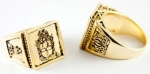  Alpha Phi Alpha 14kt. Gold Crest Ring