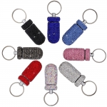 Bling Crystal Encrusted Pill Boxes -Assorted colors
