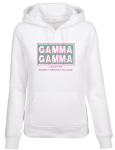 AKA GAMMA GAMMA RHINESTONE & STUDS PATTERN  Bling Hoodies (Sizes Small to 2x-large)