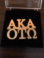  AKA- Omicron Tau Omega Custom Jumbo Chapter pin