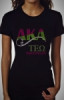  TAU EPSILON OMEGA Chapter Bling T-Shirt (Sizes 2x...