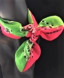 Pink and Green Split Bandana - Only a few left!